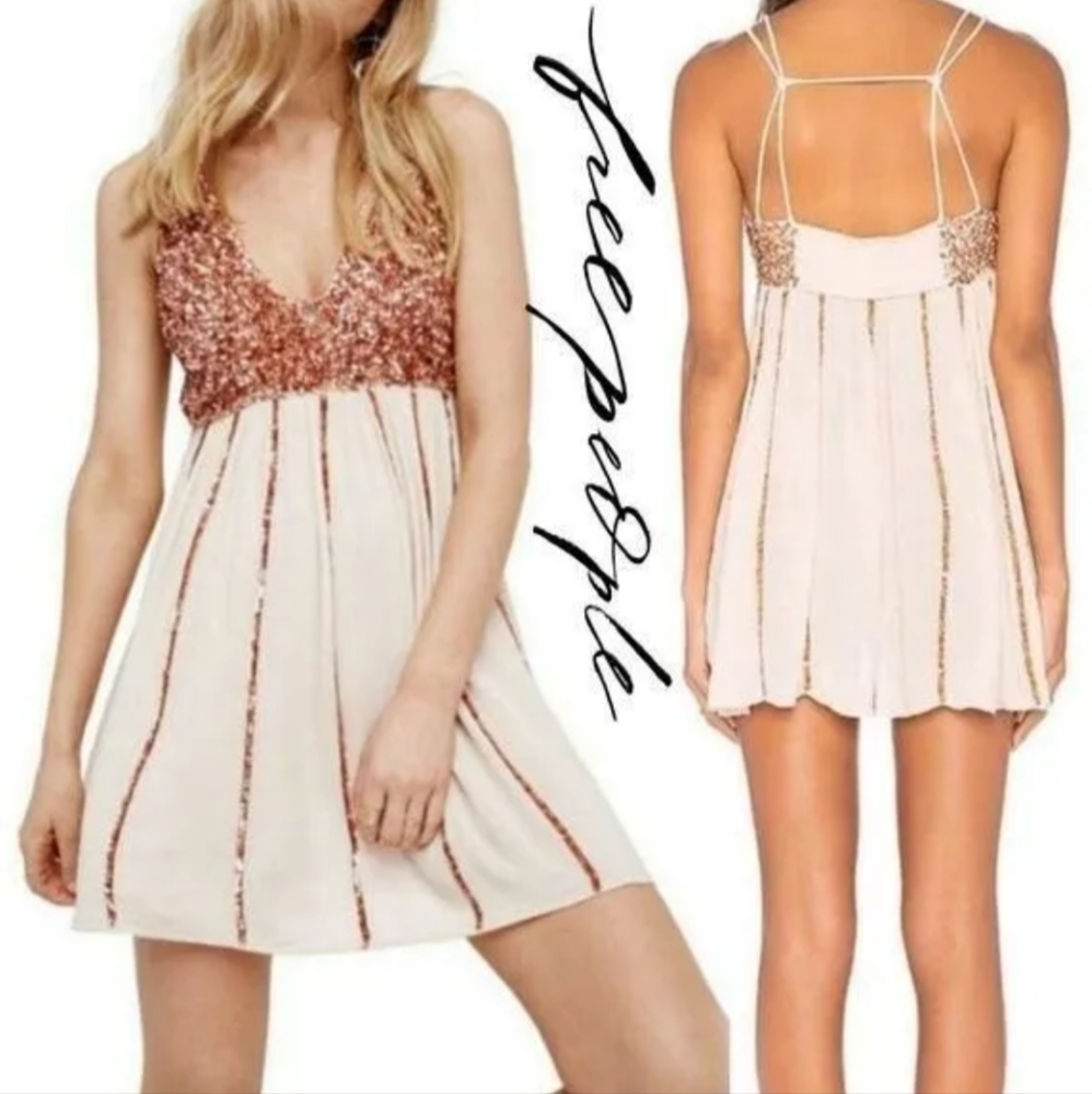 NWT Free People Glitter Dress